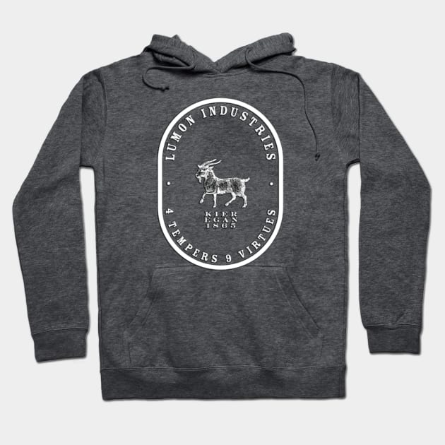 Severance Lumon Industries Logo Hoodie by Digital GraphX